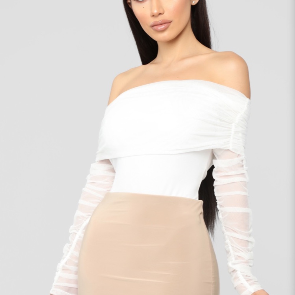 Always loving you bodysuit- off white
